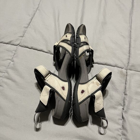 Teva Numa Womens Sports Sandals Size 7 Anatomic Footbed Smoc Pad Gray 4293 - Picture 6 of 9